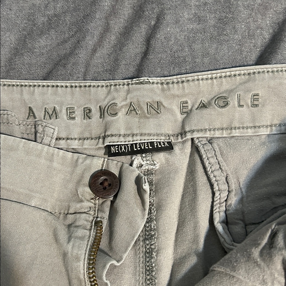 American Eagle Gray Flex Pants - image 2